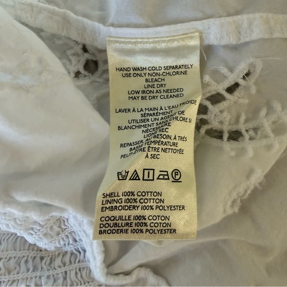 Free People Sweet Sami Battenberg Eyelet V-Neckline Sleeveless Top - Picture 6 of 7